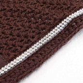 Kavalkade Bonnet Anti-Mouches avec Fausses Pierres Marron