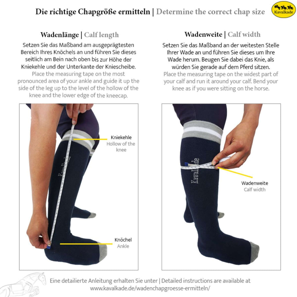 Kavalkade Chaps Combi Noir