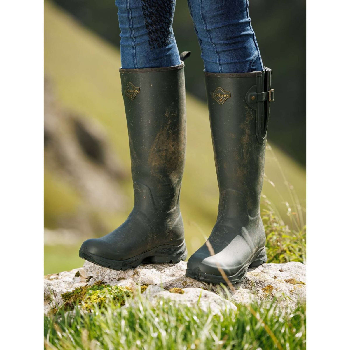 LeMieux Bottes de pluie Stride Oak