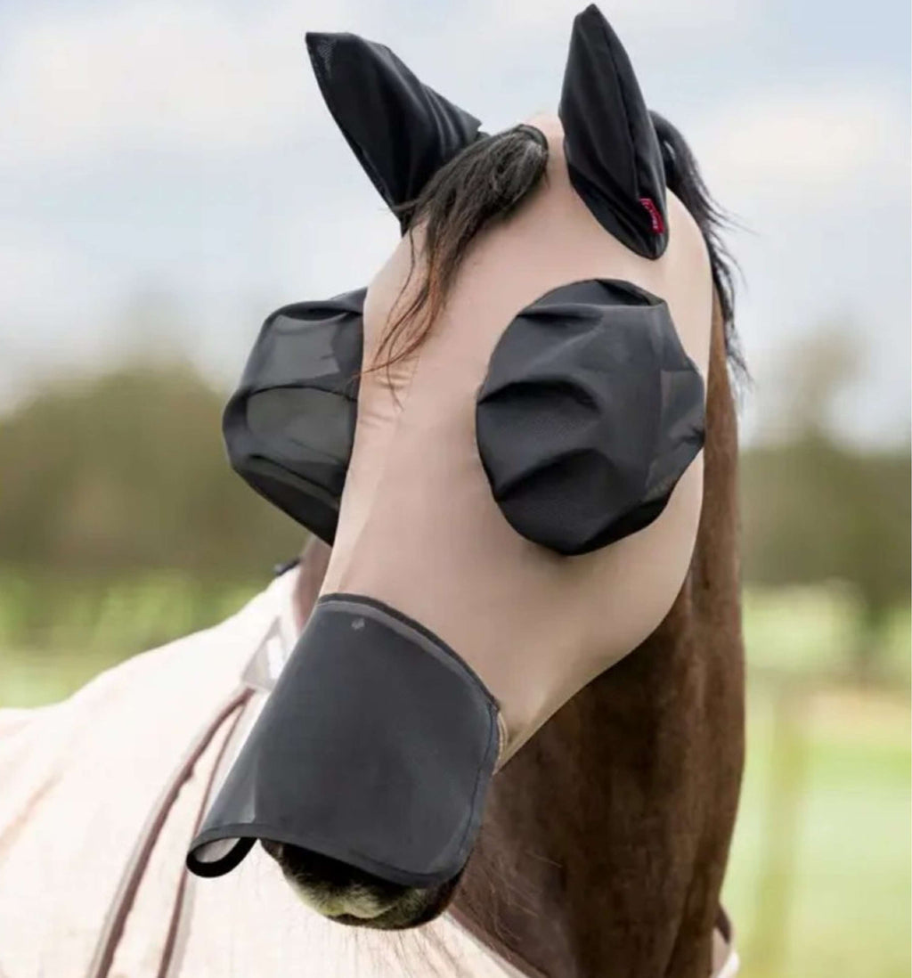 LeMieux Masque Anti-Mouches Bug Relief Avec Filet Nez Noix