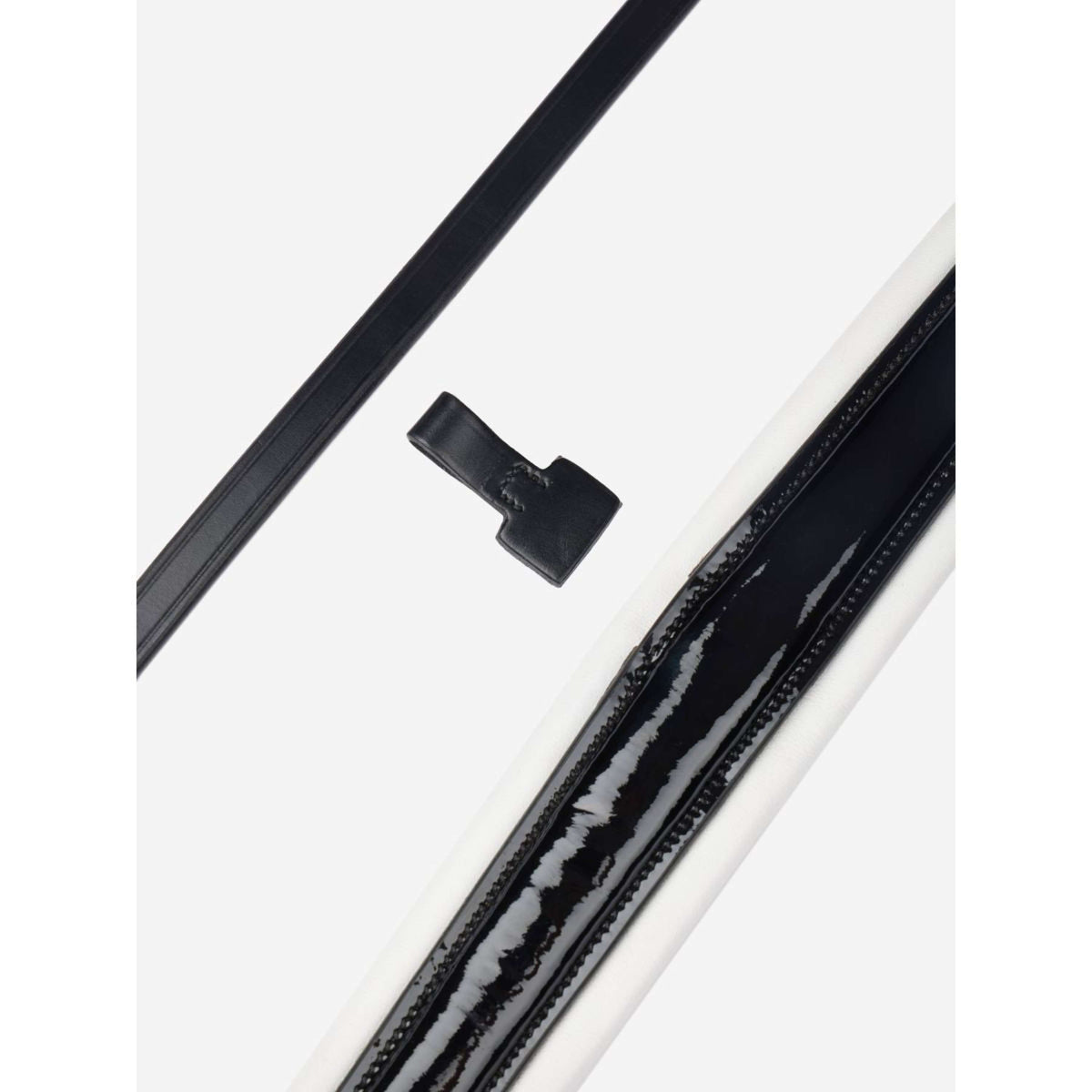 LeMieux Bride Kudos Patent Dressage Noir/Argent