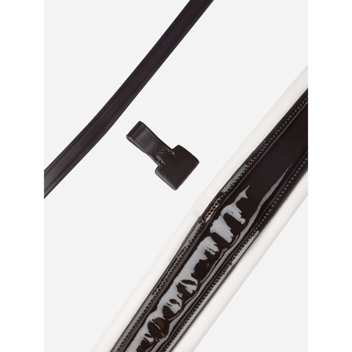 LeMieux Bride Kudos Patent Dressage Marron/Blanc