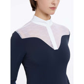 LeMieux T-shirt de Concours Emily Longues Manches SS25 Marin