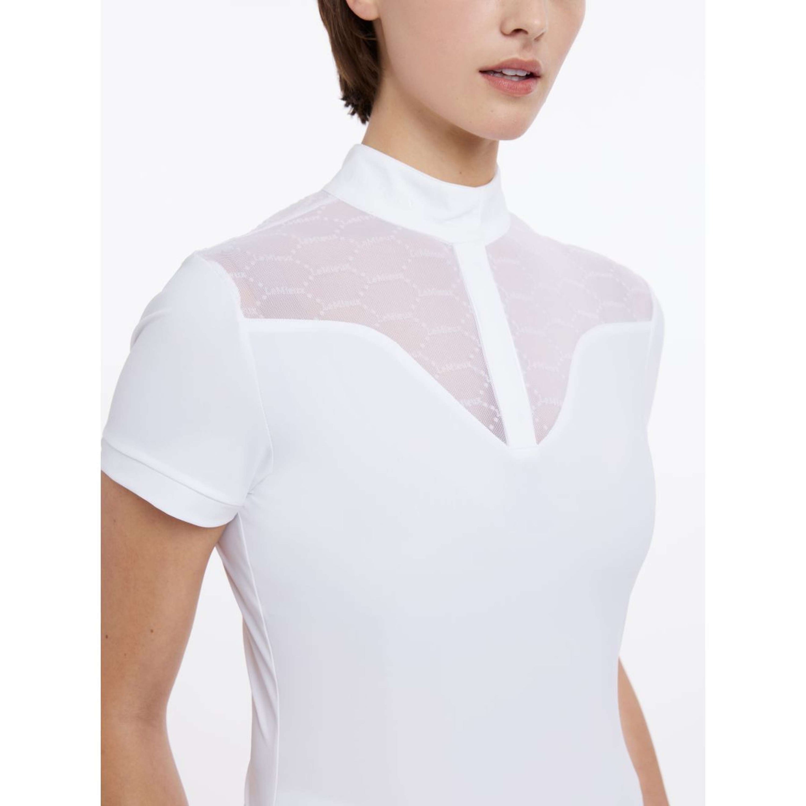 LeMieux T-shirt de Concours Emily Blanc LeMieux T-shirt de Concours Emily Blanc