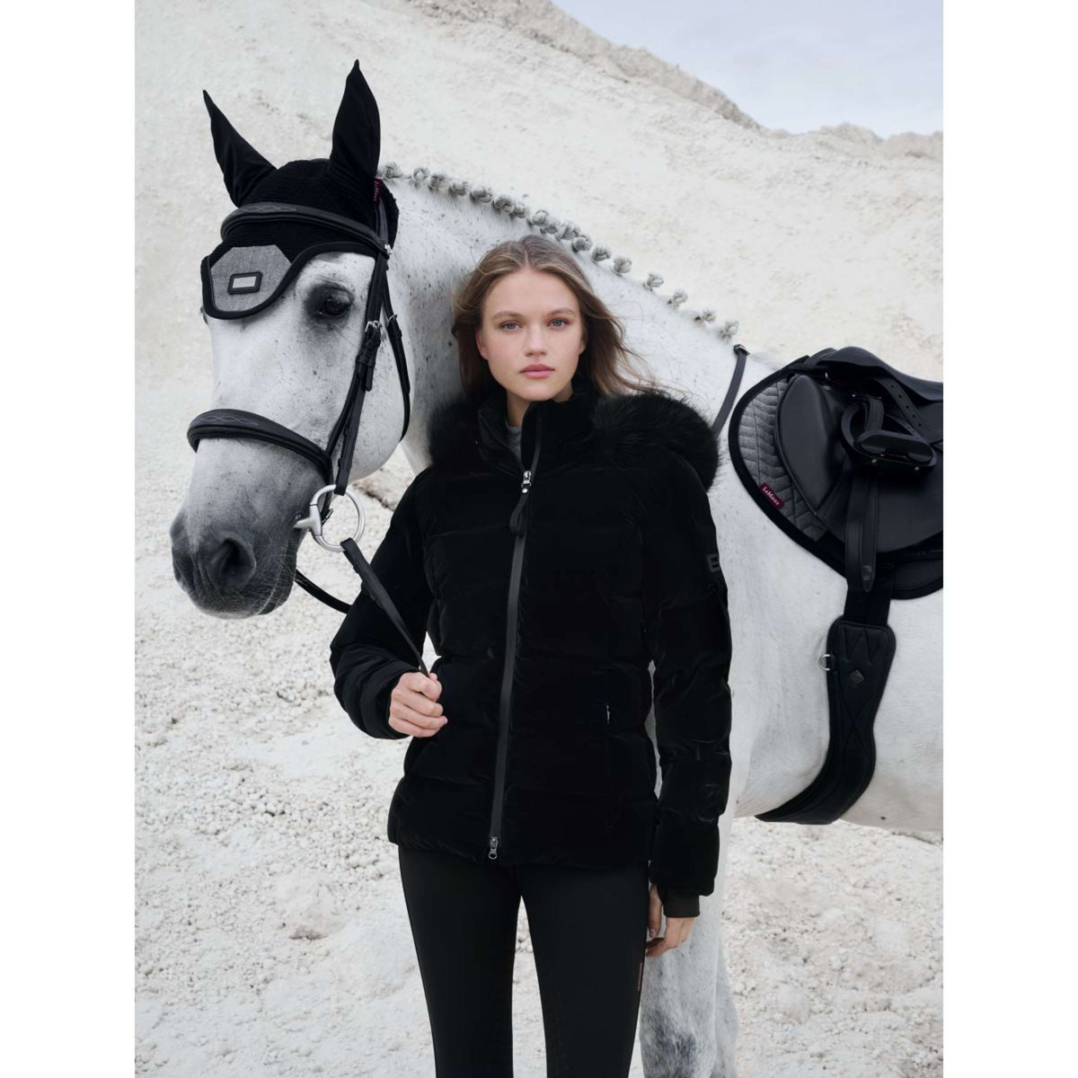 LeMieux Tapis de Selle Aspen de Saut Herringbone