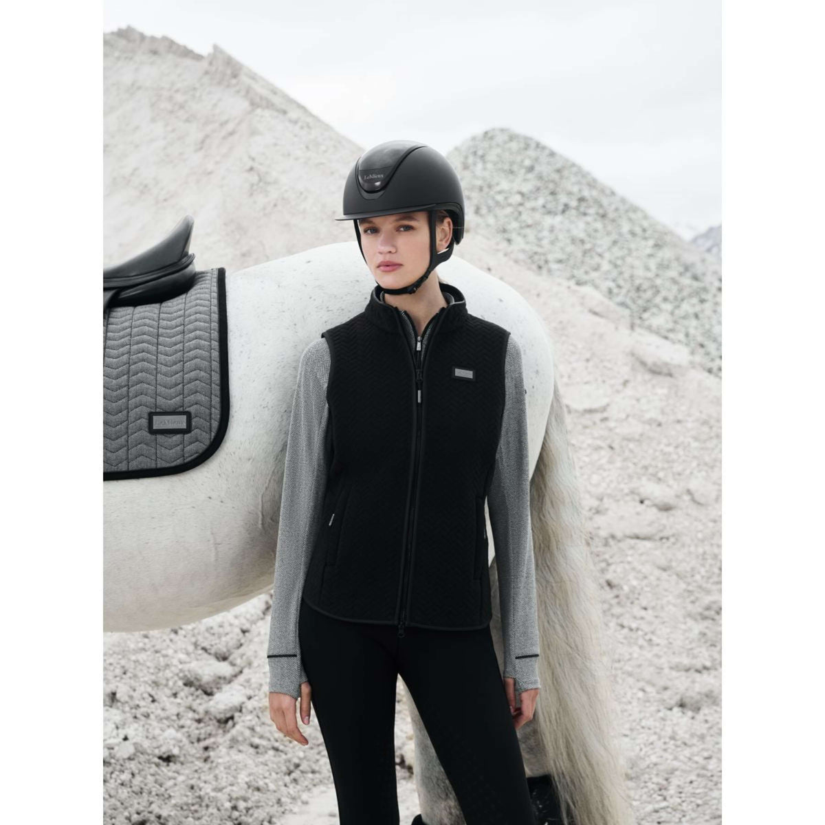 LeMieux Bodychauffant Aspen Fleece Noir