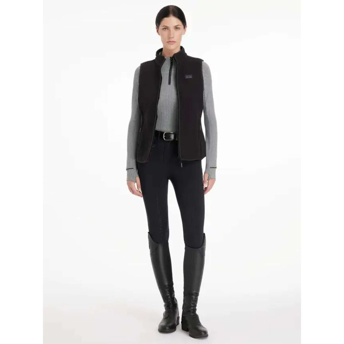 LeMieux Bodychauffant Aspen Fleece Noir