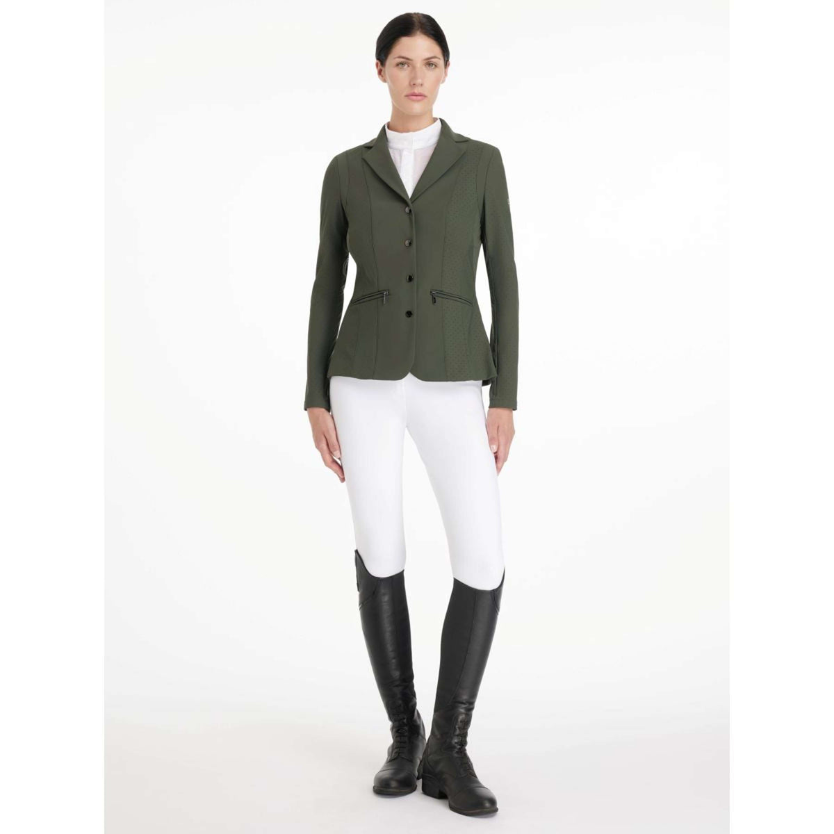 LeMieux Petite Veste de Concours Jessica Mesh Pine Green
