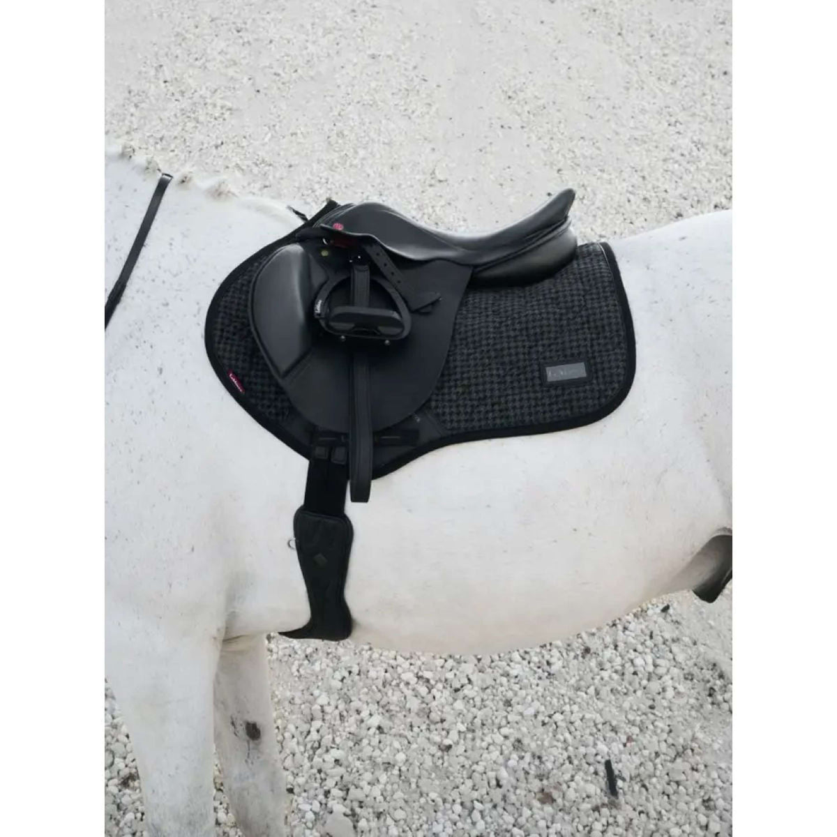 LeMieux Tapis de Selle Aspen de Saut Houndstooth