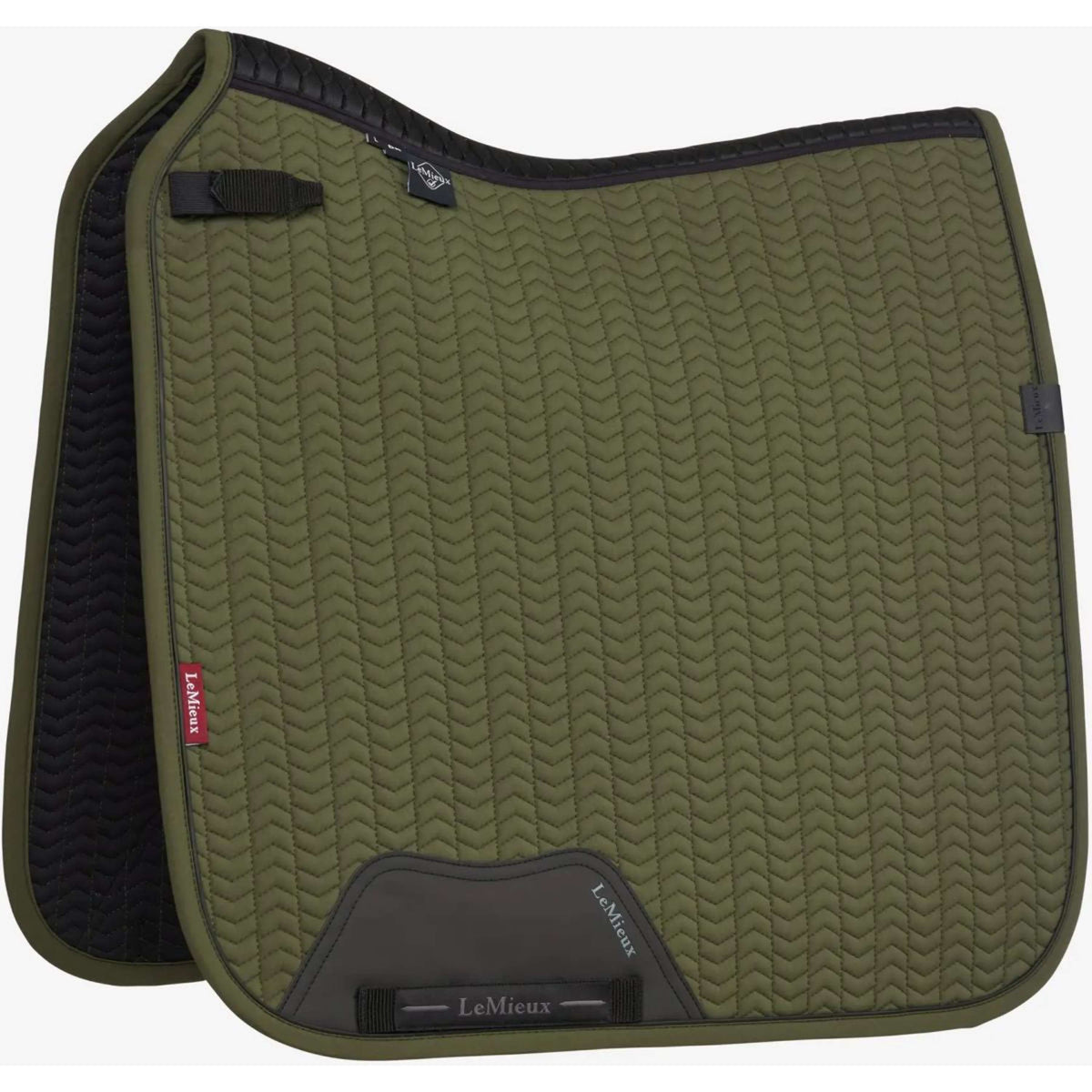 LeMieux Tapis de Selle Essence Dressage Pine Green