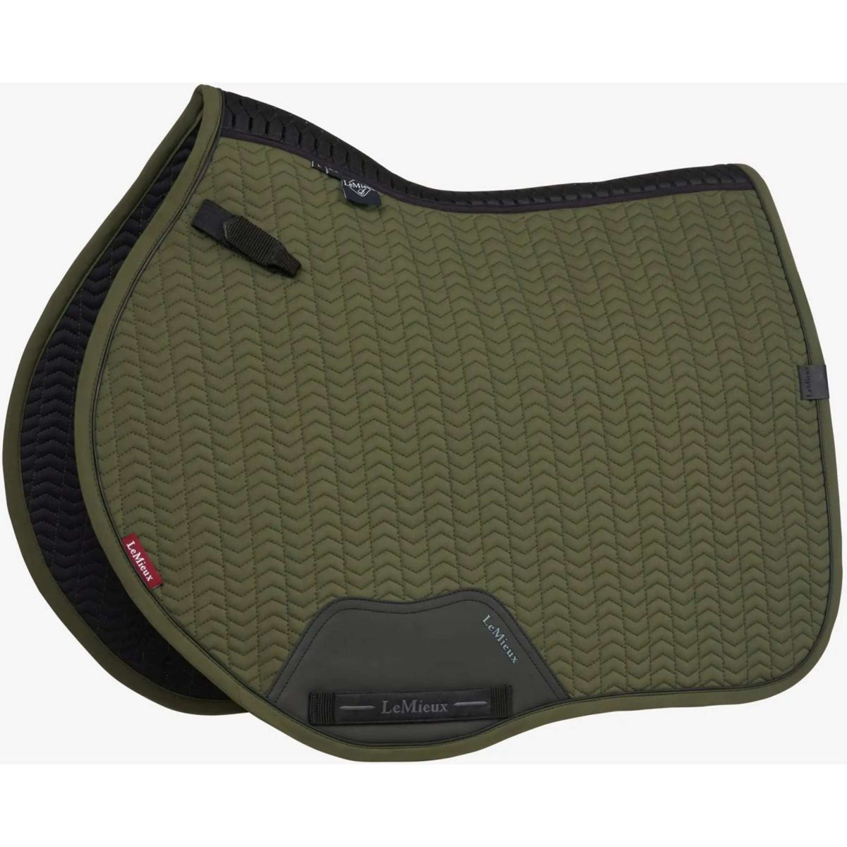 LeMieux Tapis de Selle Essence de Saut Pine Green