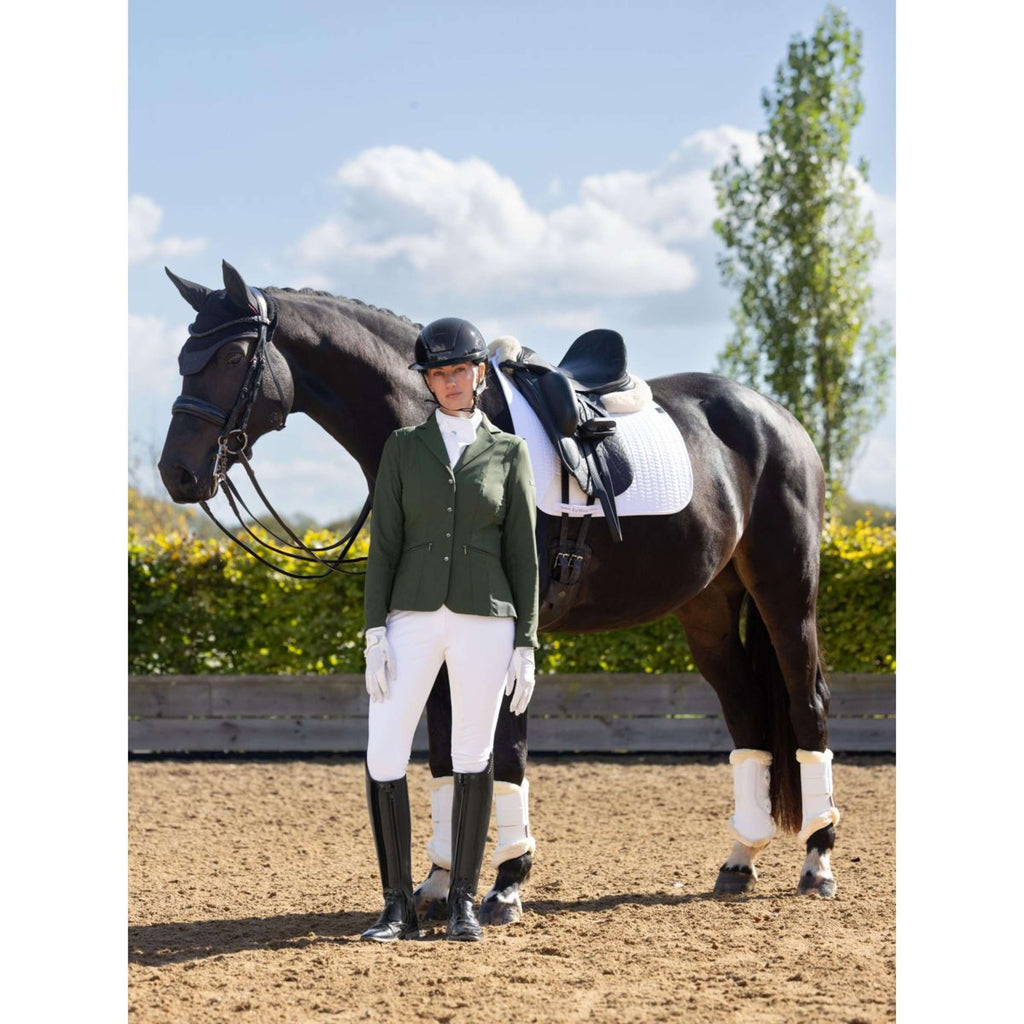 LeMieux Tapis de Selle Essence Dressage Blanc