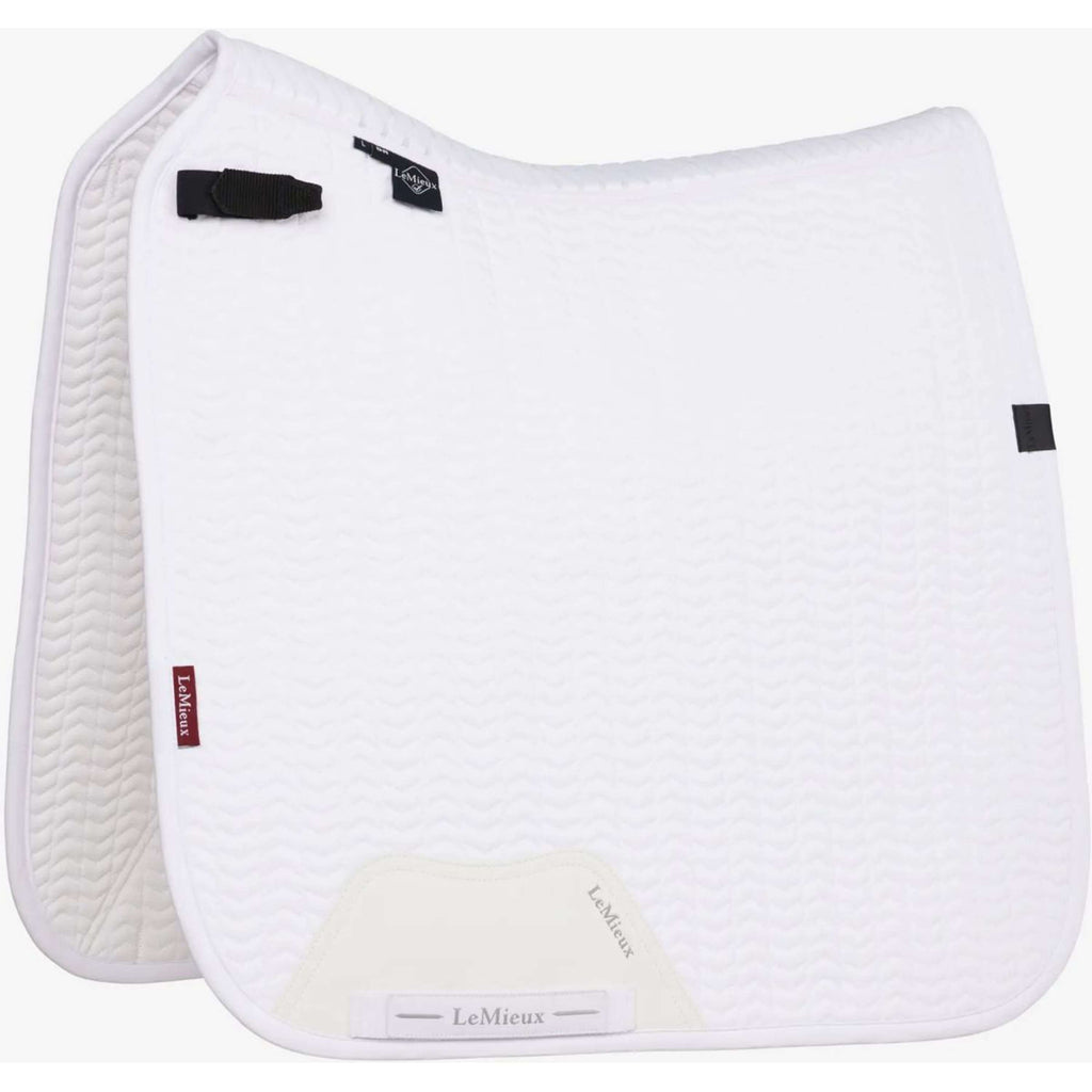 LeMieux Tapis de Selle Essence Dressage Blanc