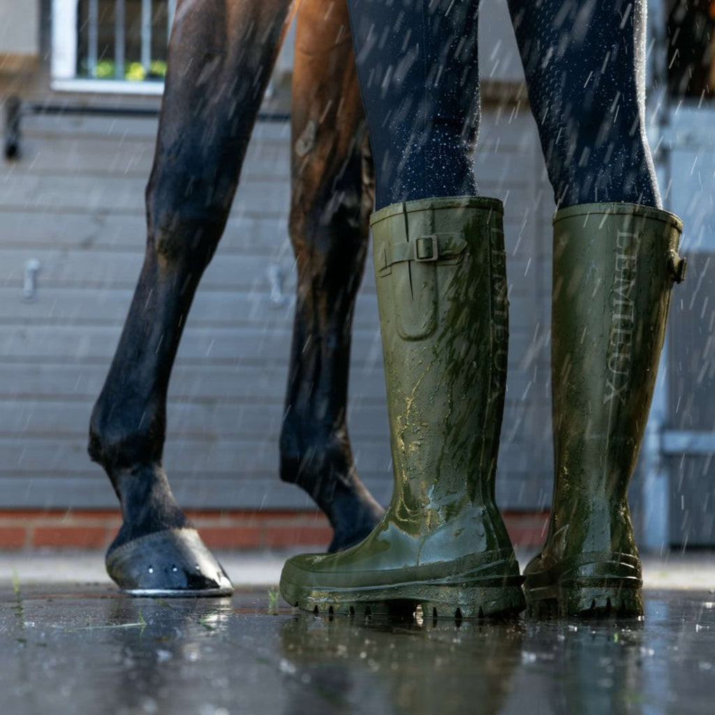LeMieux Bottes de pluie Bramshaw Wellington Olive