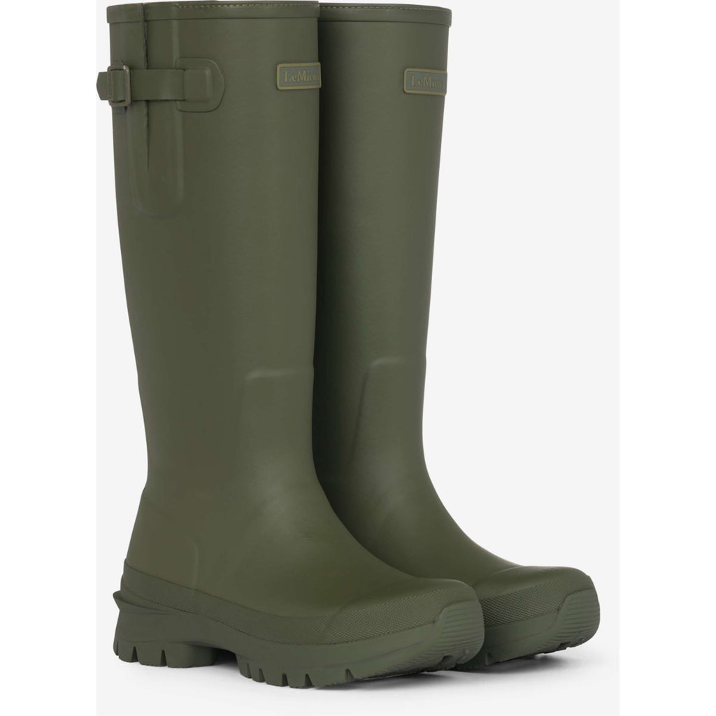 LeMieux Bottes de pluie Bramshaw Wellington Olive