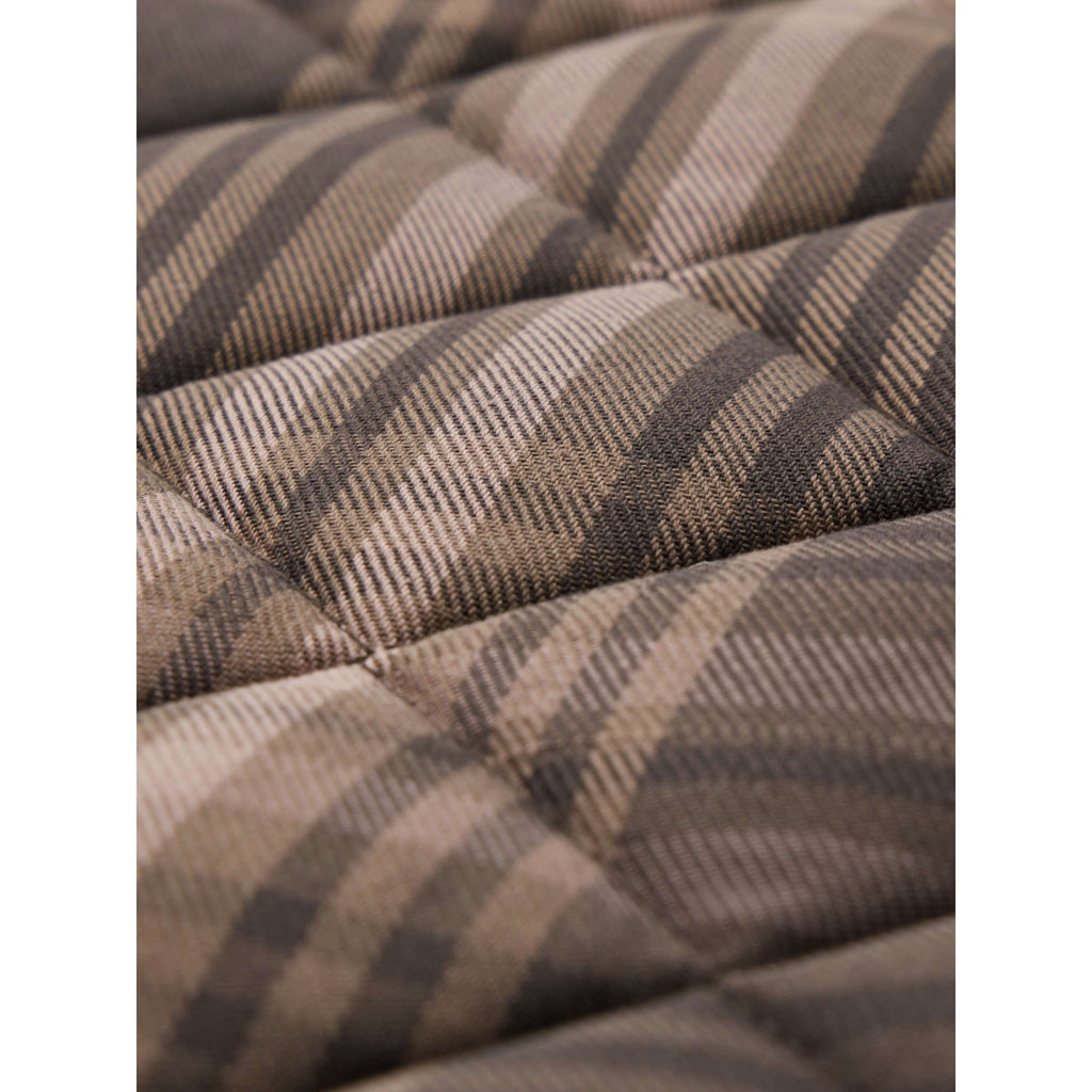 LeMieux Tapis de Selle Heritage Check Square Dressage Cocoa