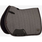 LeMieux Tapis de Selle Heritage Herringbone Square de Saut Cocoa