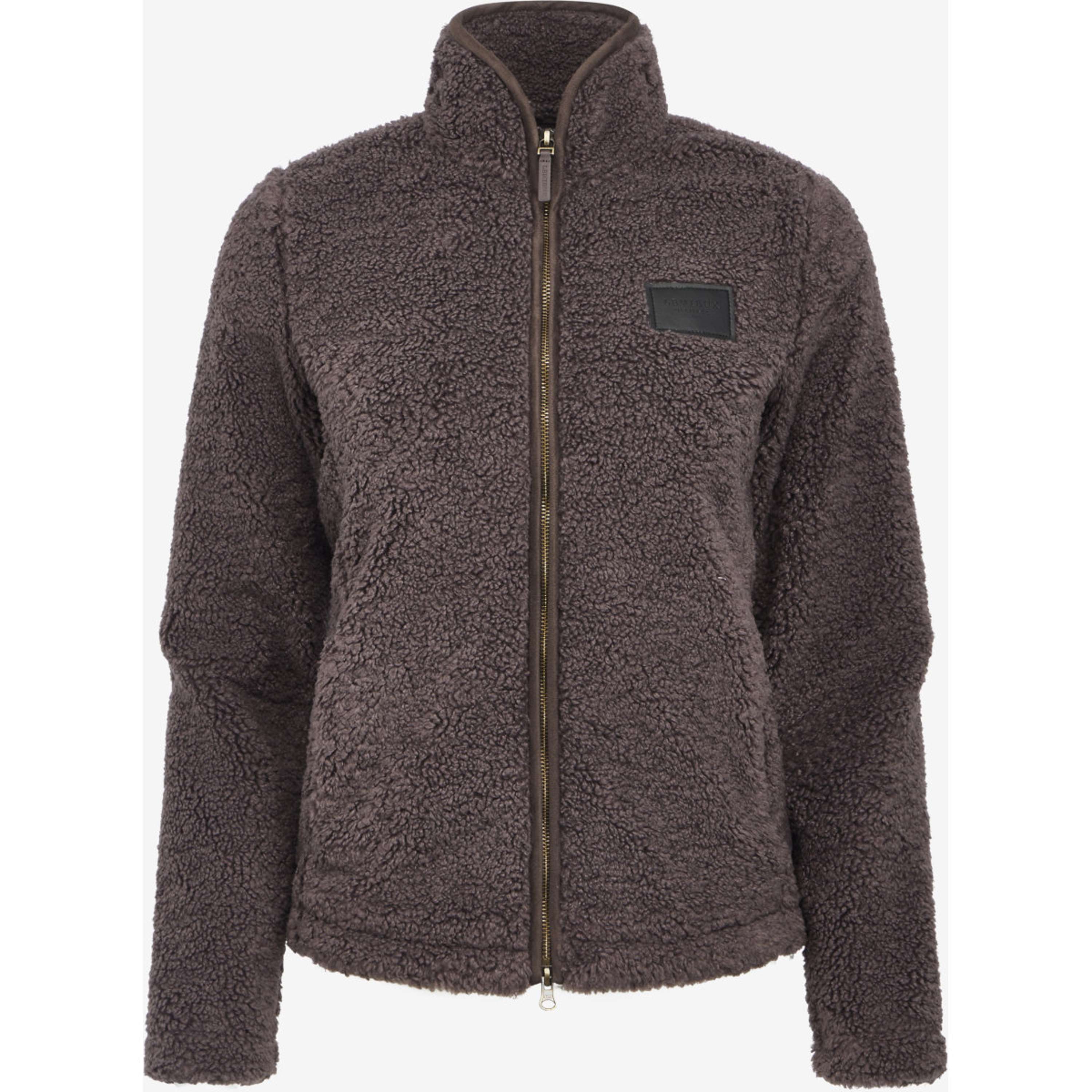 LeMieux Veste Heritage Borg Zip Through Cocoa