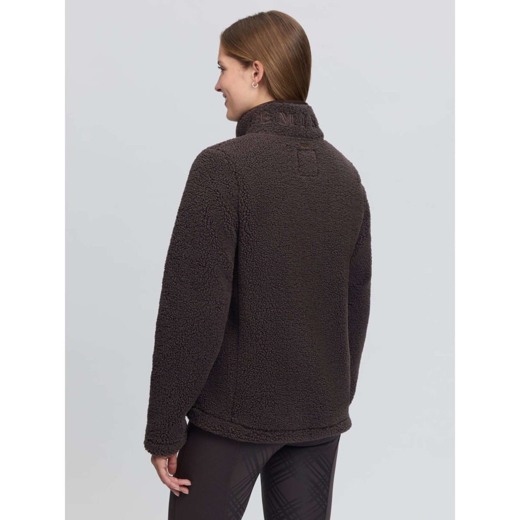 LeMieux Veste Heritage Borg Zip Through Cocoa