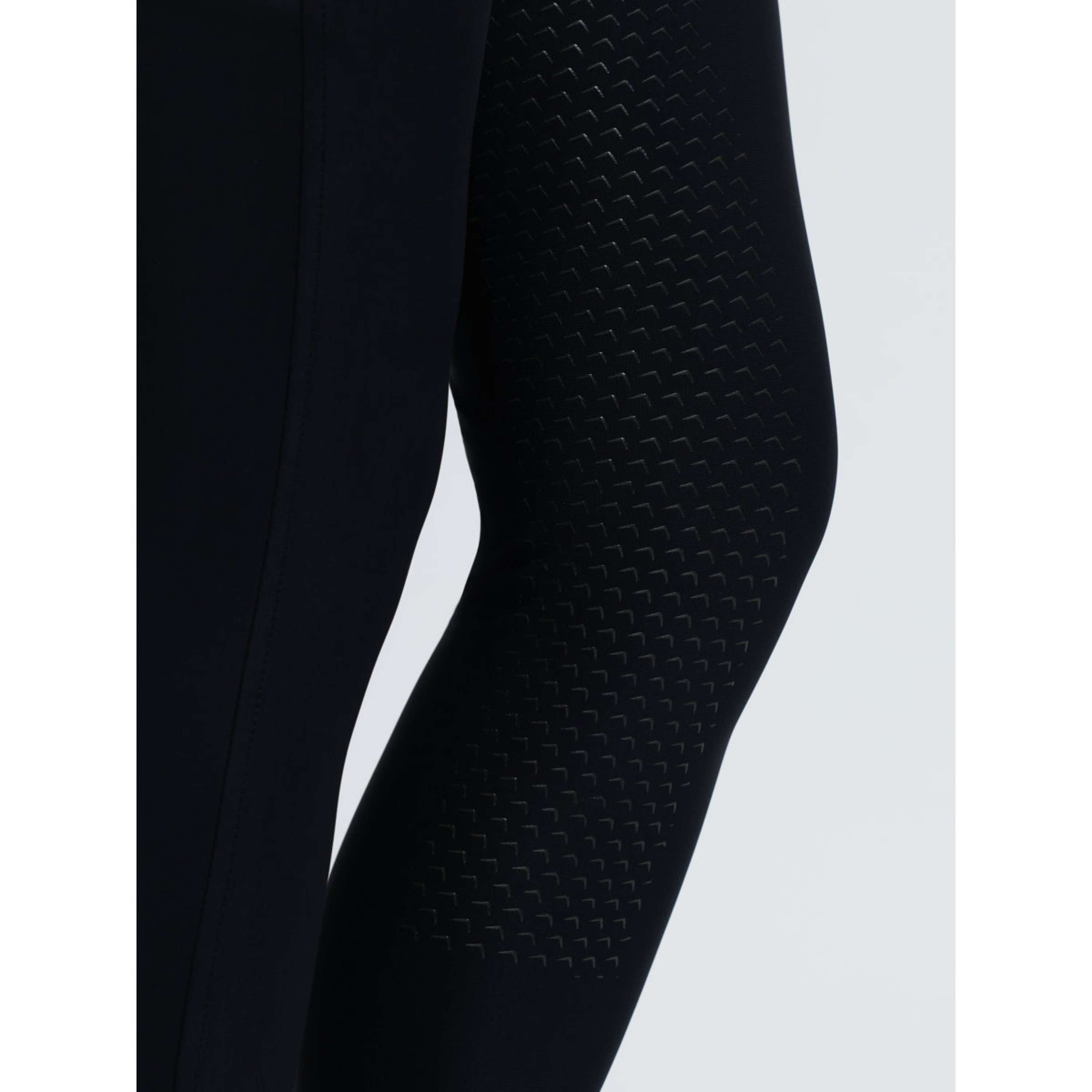 LeMieux Pantalon d'Équitation Stormwear Prise de Genou Noir