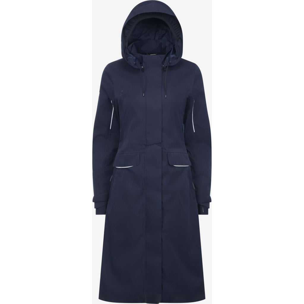 LeMieux Veste Longue Stormwear Performance Riding Marine