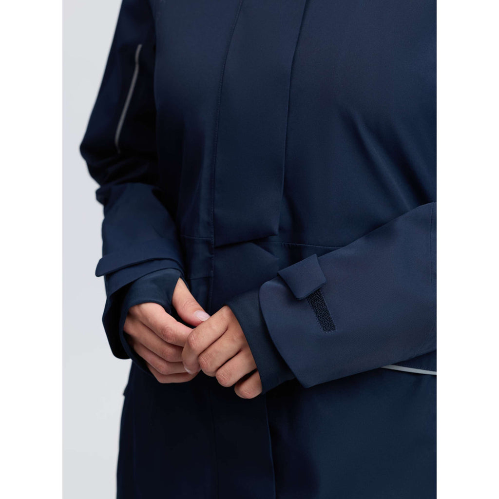 LeMieux Veste Longue Stormwear Performance Riding Marine