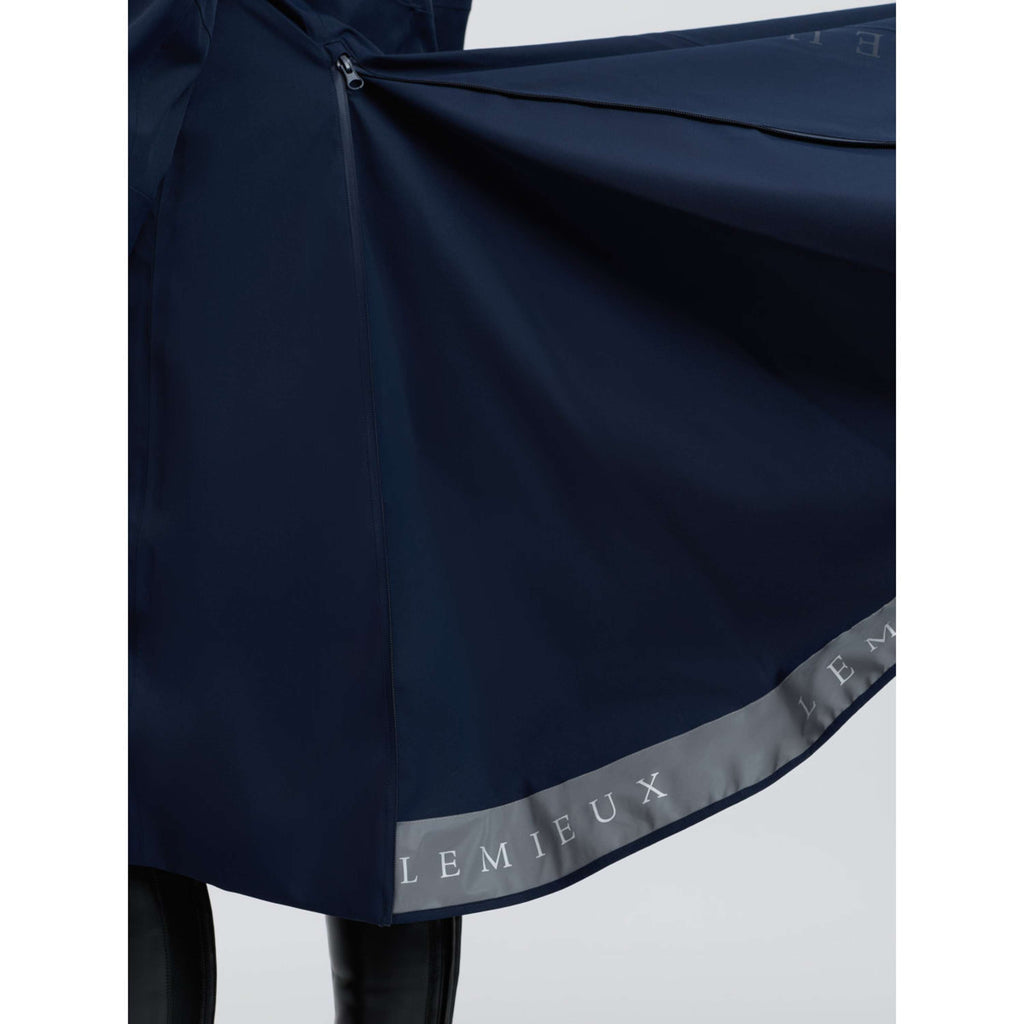 LeMieux Veste Longue Stormwear Performance Riding Marine
