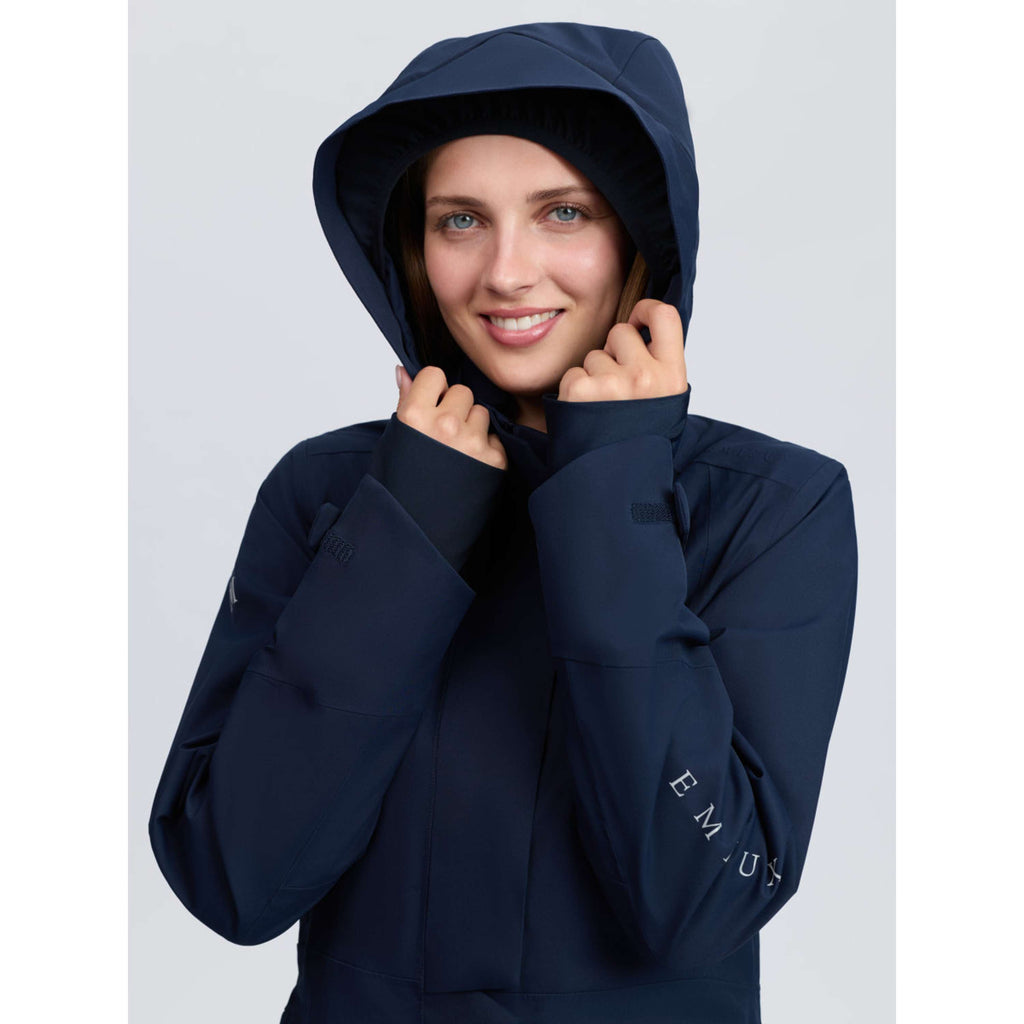 LeMieux Veste Longue Stormwear Performance Riding Marine