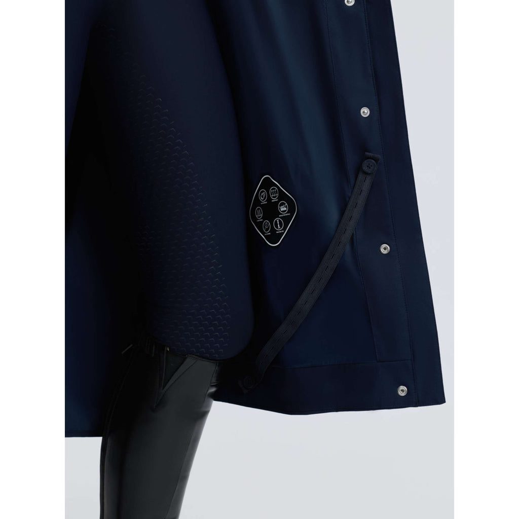 LeMieux Veste Longue Stormwear Performance Riding Marine