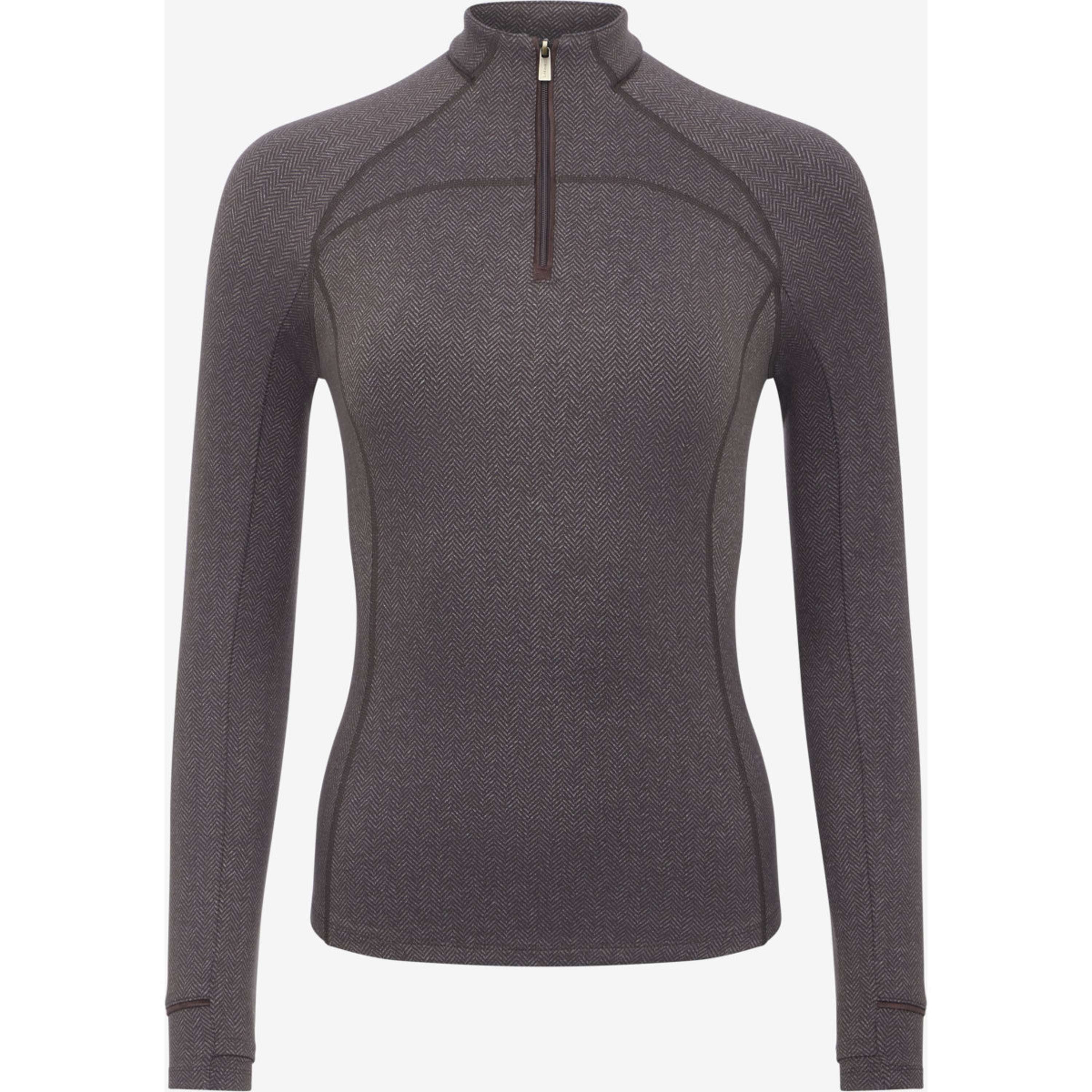 LeMieux Baselayer Heritage Herringbone Cocoa