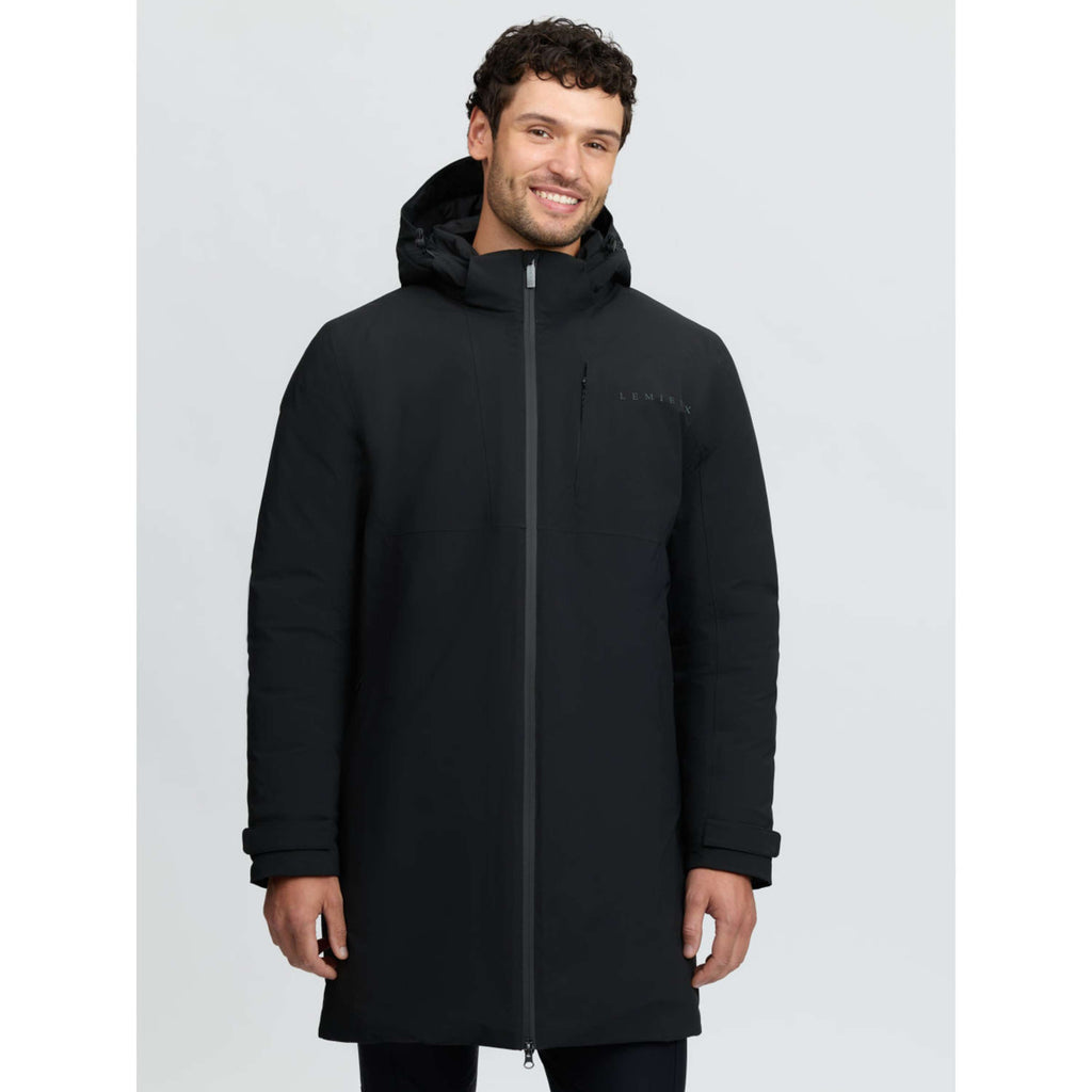 LeMieux Veste Longue Waterproof Training Hommes Noir