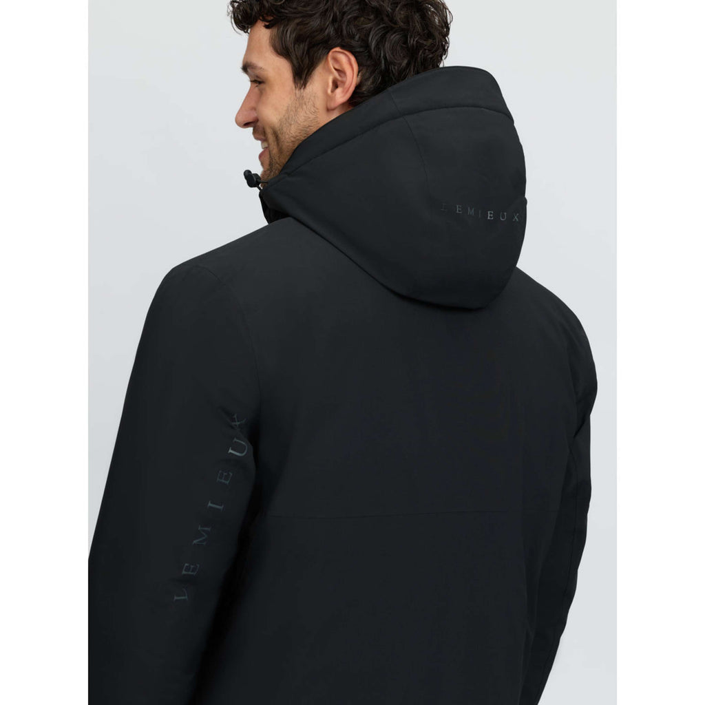 LeMieux Veste Longue Waterproof Training Hommes Noir