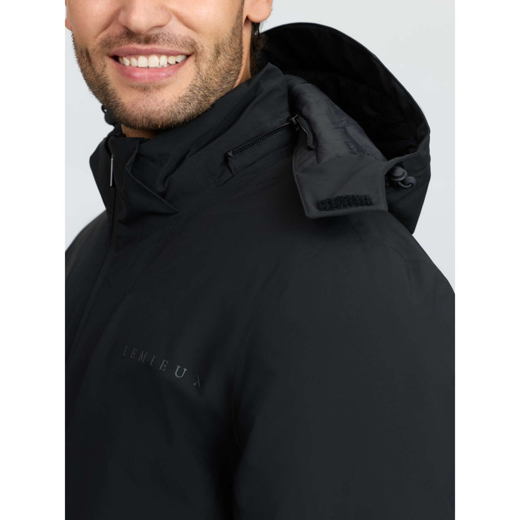 LeMieux Veste Longue Waterproof Training Hommes Noir