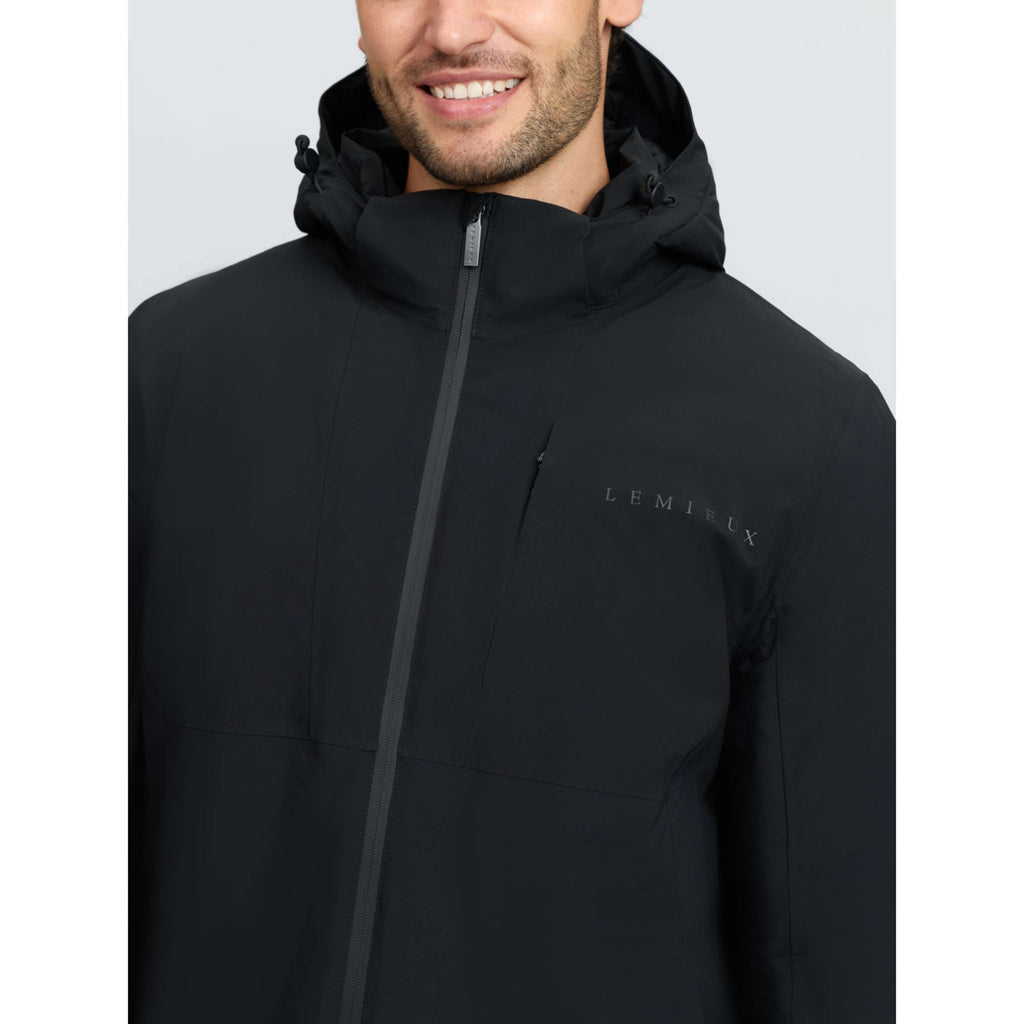 LeMieux Veste Longue Waterproof Training Hommes Noir