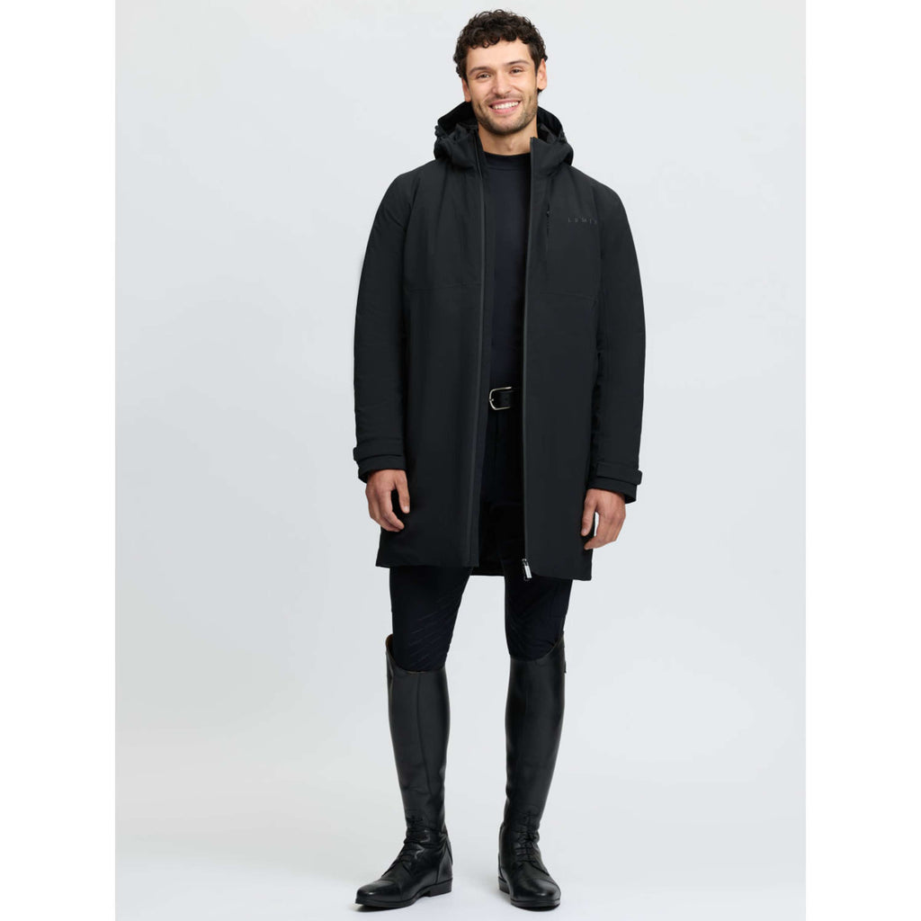 LeMieux Veste Longue Waterproof Training Hommes Noir