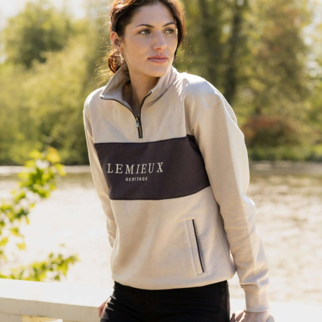 LeMieux Pull Heritage Quarter Zip Pierre