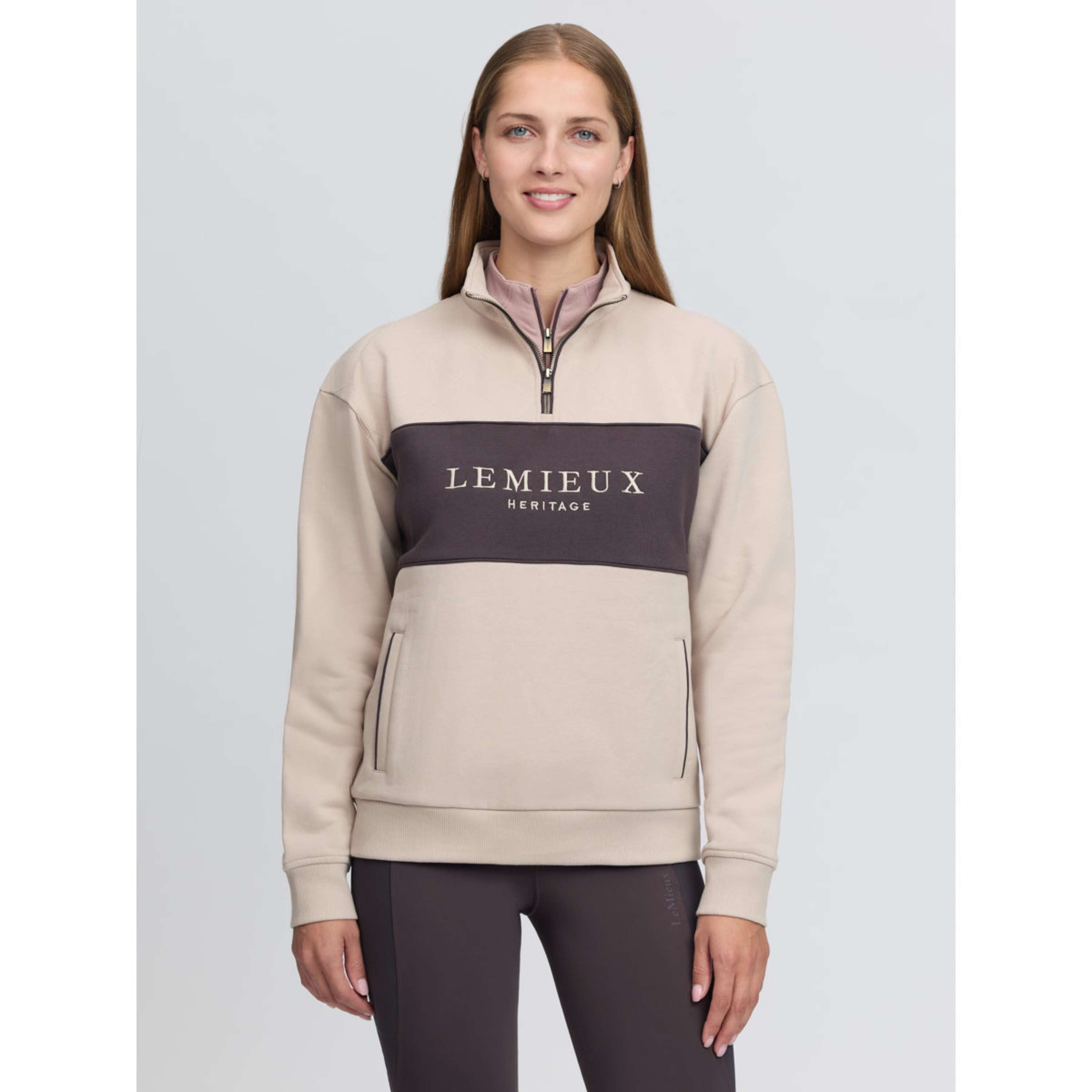 LeMieux Pull Heritage Quarter Zip Pierre