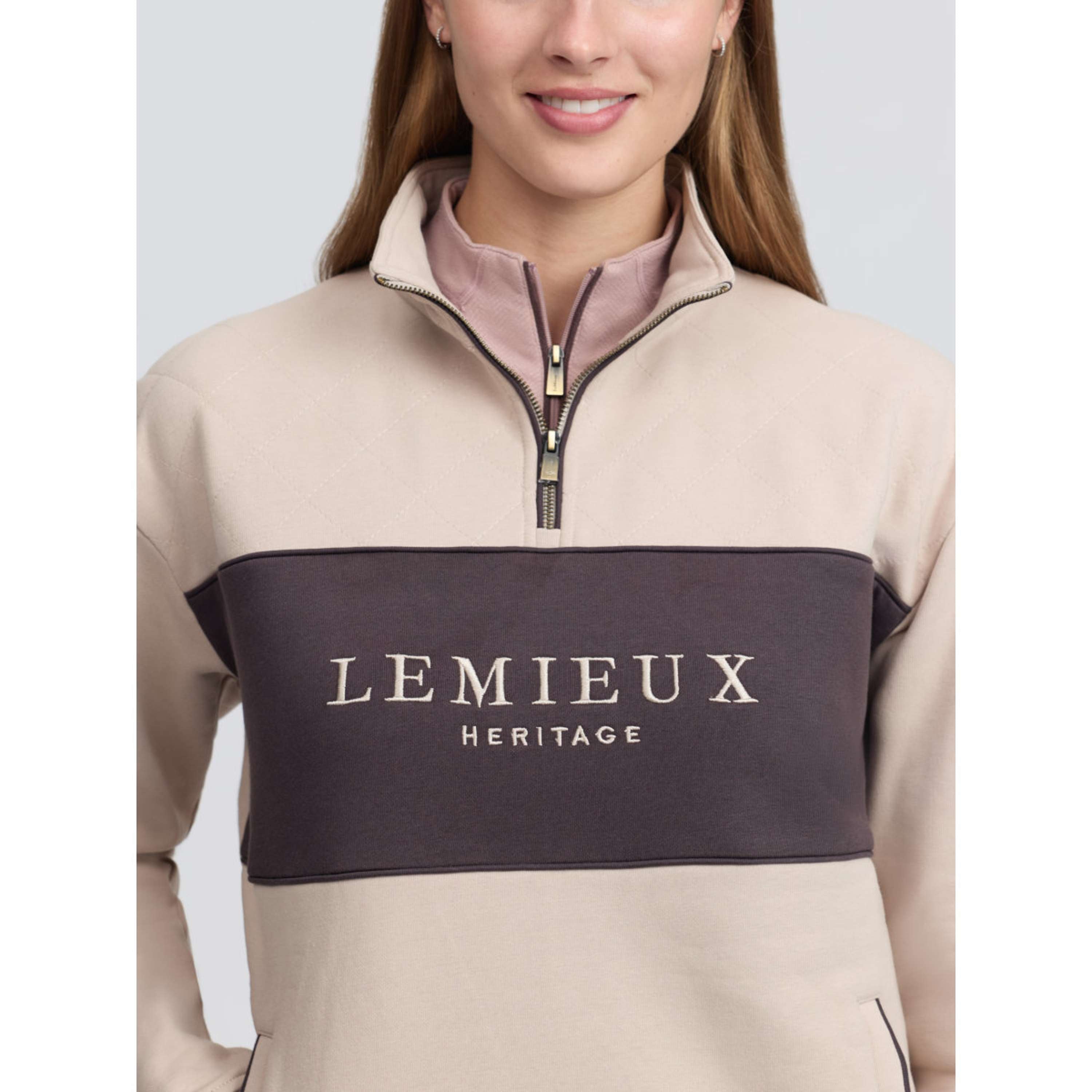 LeMieux Pull Heritage Quarter Zip Pierre