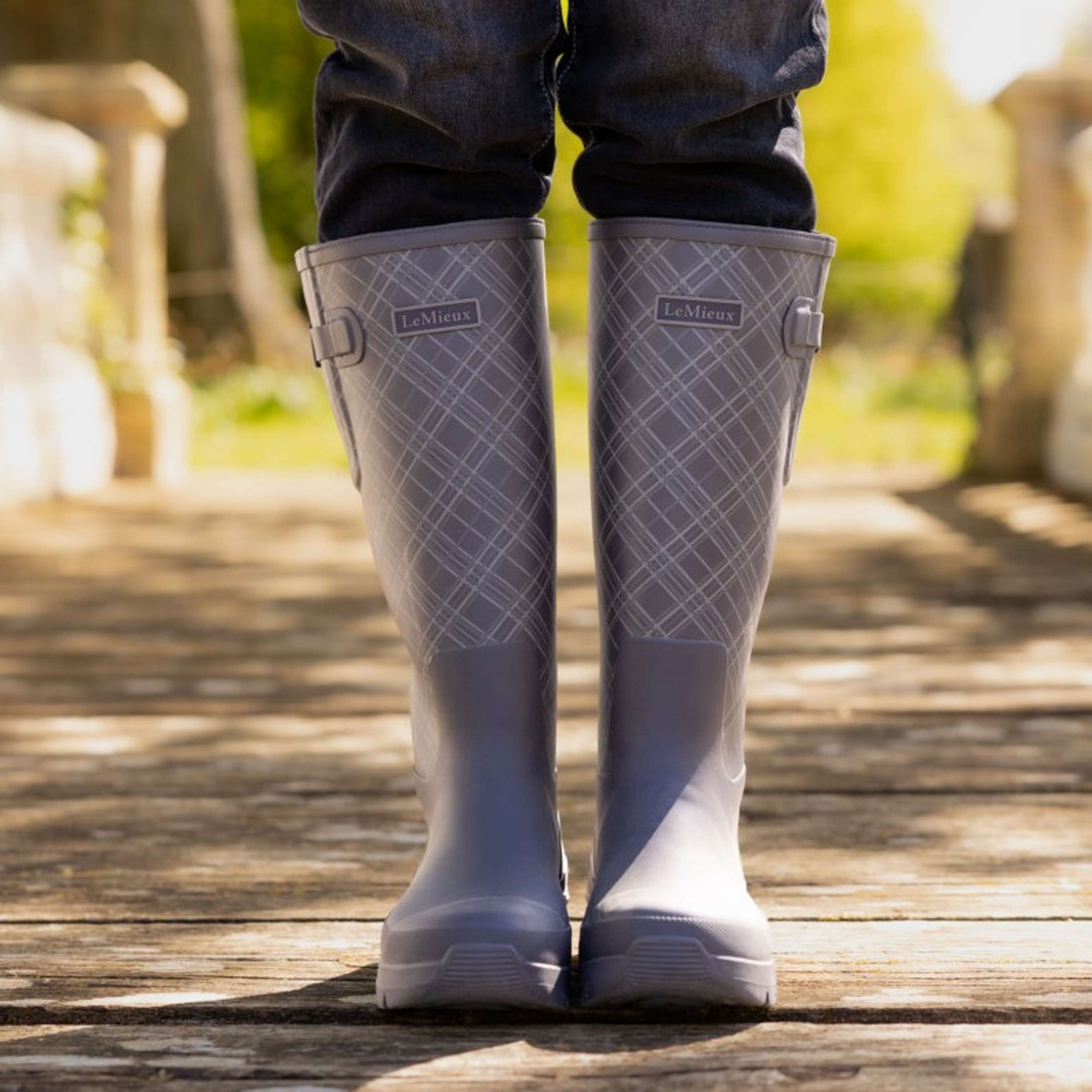 LeMieux Bottes de pluie Heritage Bramshaw Wellington Cocoa