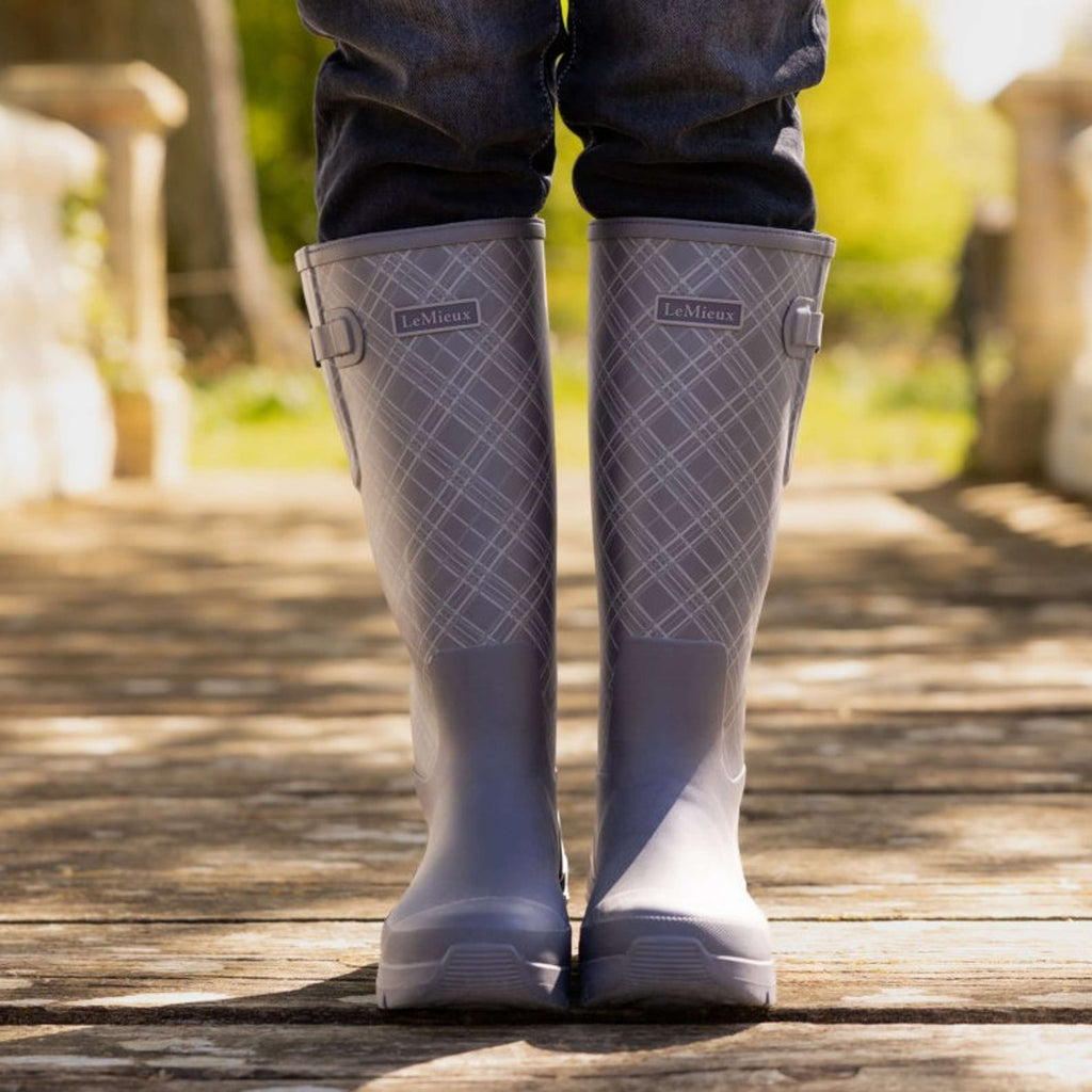 LeMieux Bottes de pluie Heritage Bramshaw Wellington Cocoa