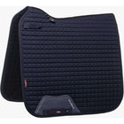 LeMieux Tapis de Selle Prosport Plain Square D-Ring Dressage Marin