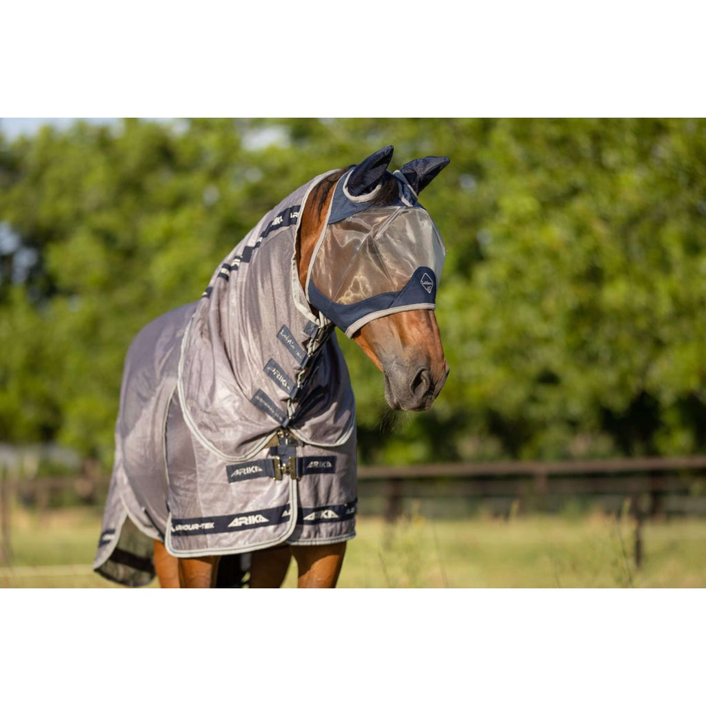 LeMieux Masque Anti-Mouches Amour Shield Pro avec Oreilles Marin