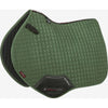 LeMieux Tapis de Selle Suede Square Close Contact Hunter Green
