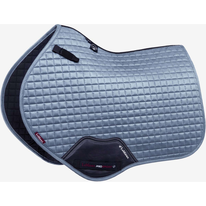 LeMieux Tapis de Selle Suede Square Close Contact Ice Blue LeMieux Tapis de Selle Suede Square Close Contact Ice Blue
