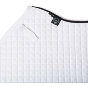 LeMieux Tapis de Selle Cotton Half Square Close Contact Blanc