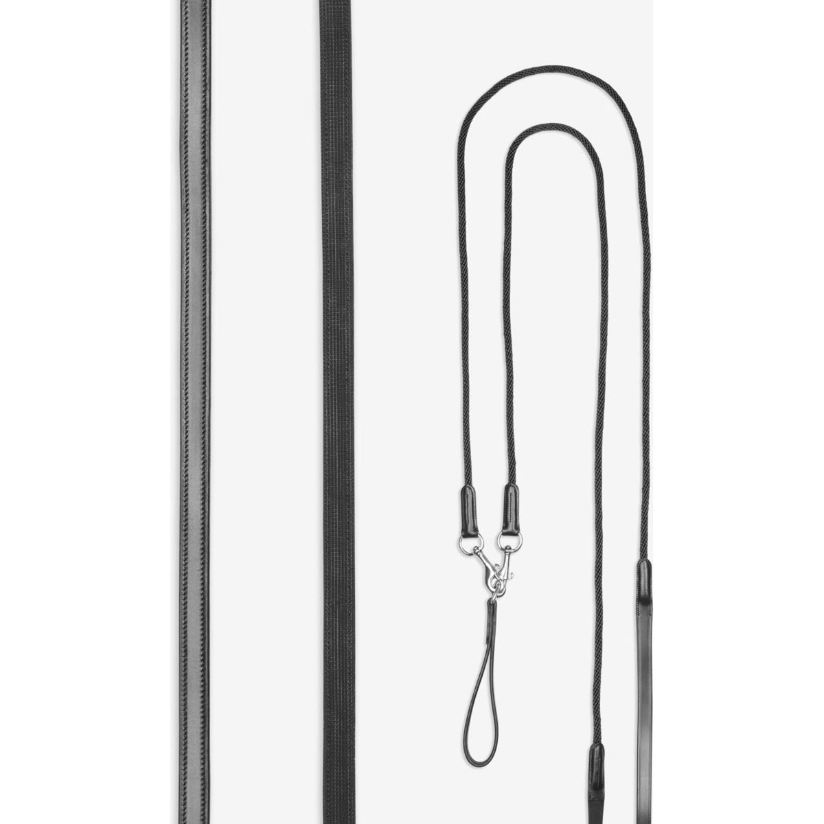 LeMieux Triangles de Martingale Leather Noir