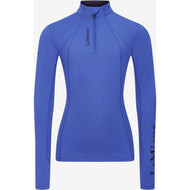 LeMieux Baselayer Young Rider Classique Benetton Blue