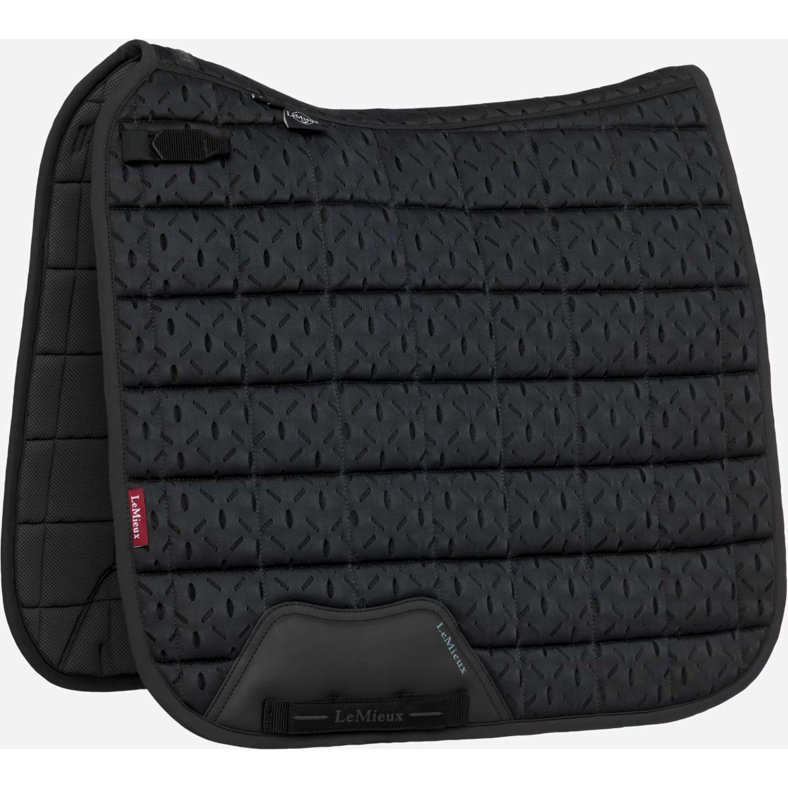LeMieux Tapis de Selle 3D Mesh Self-Cool Square Dressage Noir LeMieux Tapis de Selle 3D Mesh Self-Cool Square Dressage Noir