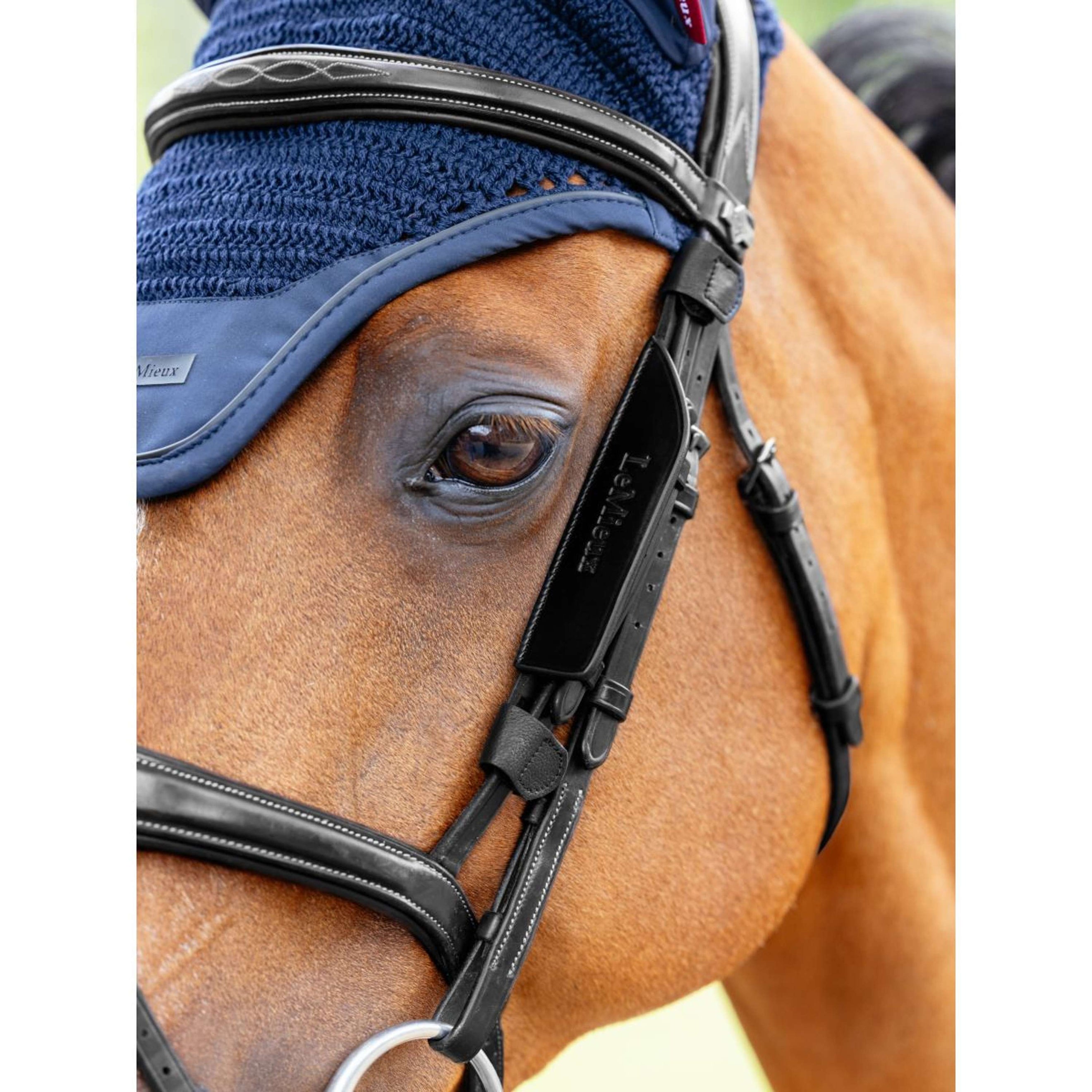 LeMieux Blinker Leather Noir LeMieux Blinker Leather Noir
