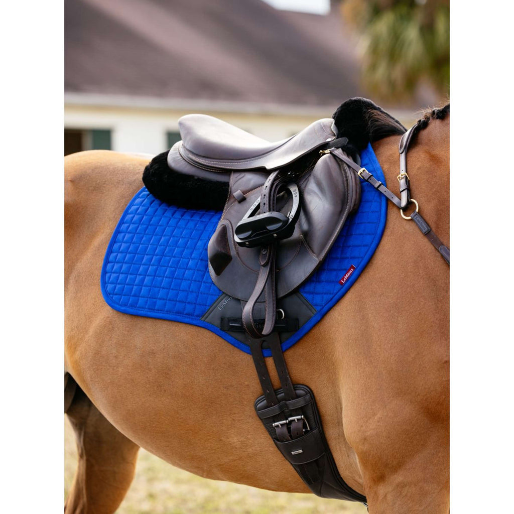 LeMieux Tapis de Selle Suede Square Close Contact Benetton